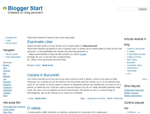 Tablet Screenshot of blogger.technorati.ro